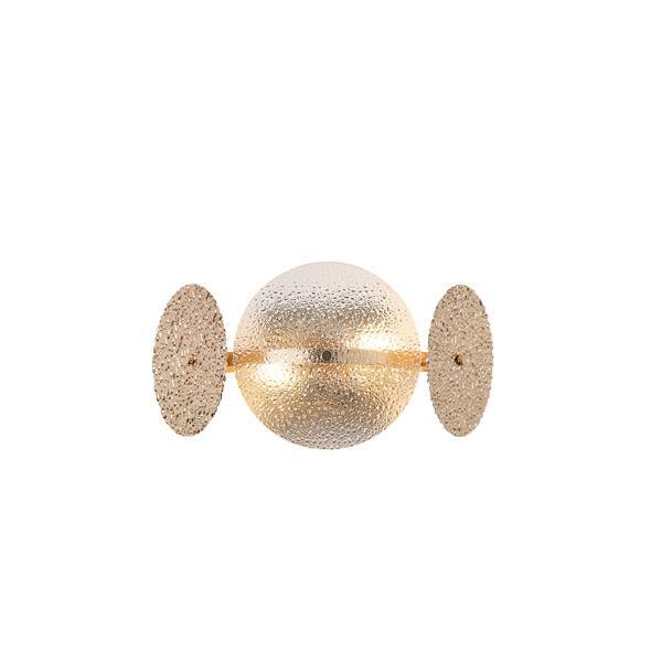 APLIQUE DE PARED 2xE14 MAX 8W 160×330×180mm ORO ARTE ILLUMINA GLOW