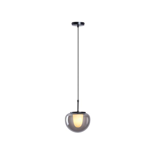 LÁMPARA COLGANTE CRISTAL G9 MAX 7W 200x1240mm AHUMADO ARTE ILLUMINA FIME