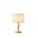 LÁMPARA DE MESA LUMINARIA MADERA 1xE27 MÁX 15W 250x400mm ARTE ILLUMINA MADERA