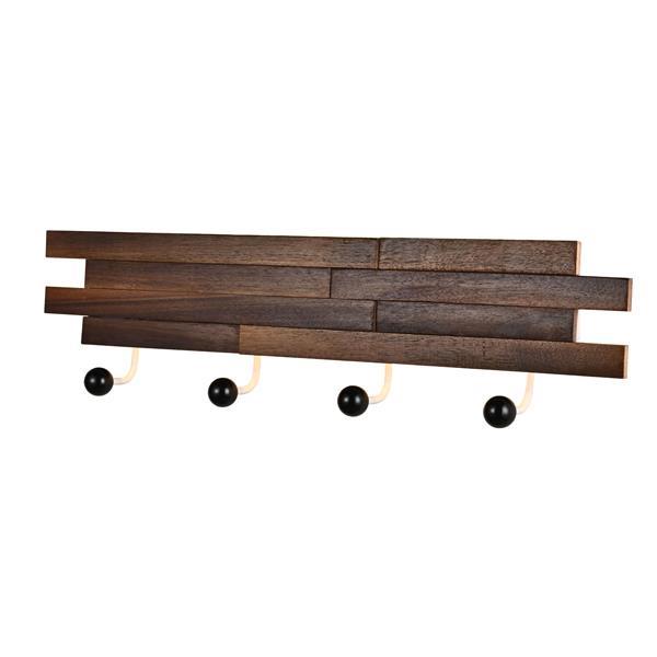 APLIQUE DE PARED LED 10W 700lm 3000K 700x185x95mm MADERA-METAL ARTE ILLUMINA WAL