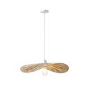 LÁMPARA DE TECHO COLGANTE BAMBÚ 1xE27 MÁX. 15W 550x550x120mm ARTE ILLUMINA OASIS