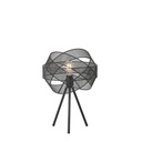 LÁMPARA DE MESA METAL 1xE27 MÁX 15W 300x300x4700mm METAL NEGRO ARTE ILLUMINA OGGI