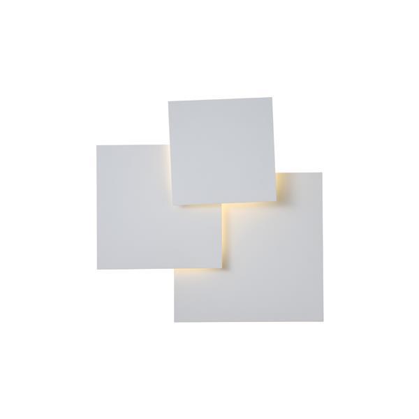 PLAFON DE TECHO O PARED LED 16W 1400lm 3000Κ 450x440mm BLANCO ARTE ILLUMINA THALIA