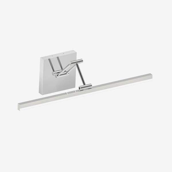 LUMINARIAS PARA BAÑO 14W 1400lm 3CCT(3000-4000-6000K) 600mm IP44 CROMO ARTE ILLUMINA AURA
