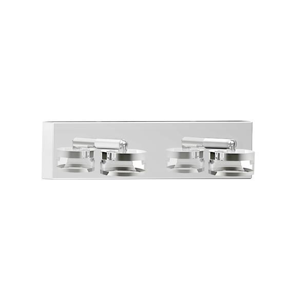 APLIQUE DE PARED PARA BAÑO 2x3W 500lm IP44 CROMO ARTE ILLUMINA FRESH