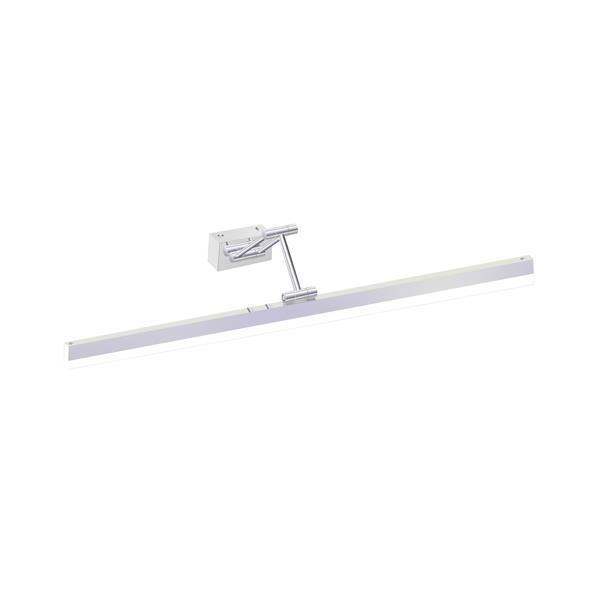 LUMINARIAS PARA BAÑO 14W 1260lm 3CCT(3000-4000-6000K) 800mm (BASE 80x40mm) IP44 CROMO ARTE ILLUMINA LANO