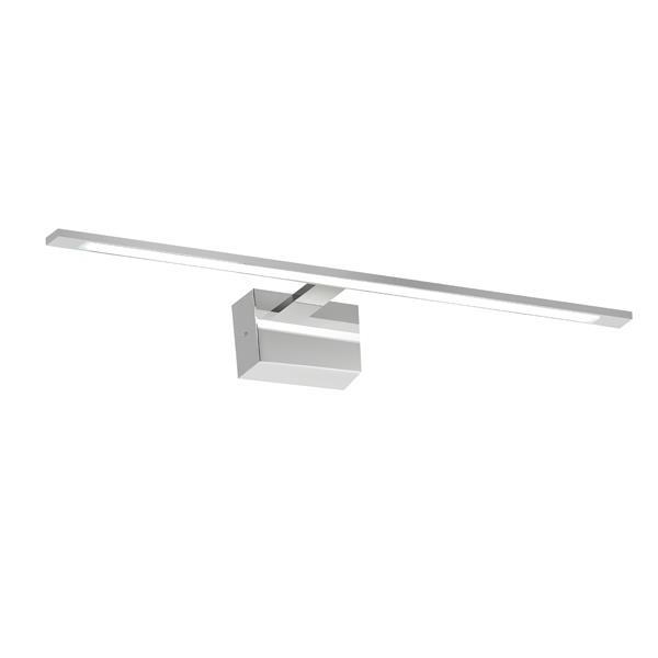 LUMINARIAS PARA BAÑO 16W 1260lm 3CCT(3000-4000-6000K) 780mm (BASE 15x15CM) IP44 CROMO ARTE ILLUMINA FEOS