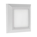 APLIQUE DE PASO LED SLIM 3W IP65 3CCT 220-240V 125x125x27mm PRO