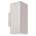 APLIQUE DE PARED "FOSTOS" CUADRADO PLÁSTICO UP-DOWN 2xGU10 ARTE ILLUMINA