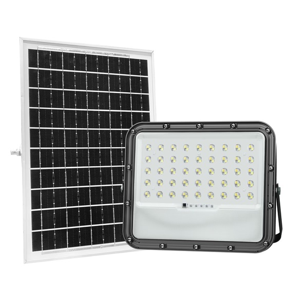 PROYECTOR LED SMD SOLAR 100W IP66 NEGRO 3CCT (3000-4000-6000K) PLUS