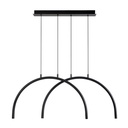 LÁMPARA DE TECHO COLGANTE ALUMINIO-METAL 10W 896lm 3000K 840x20x330mm  ARTE ILLUMINA APSIS 