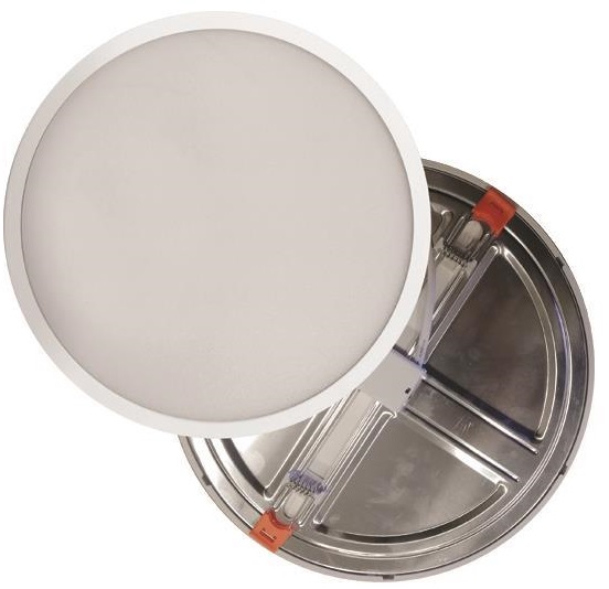 DOWNLIGHT LED EMPOTRADO SLIM CORTE AJUSTABLE Ø50-115mm 8W BLANCO PLUS EUROLAMP