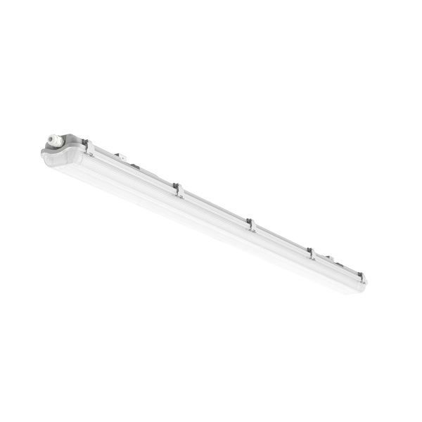 PANTALLA ESTANCA PARA TUBO LED T8 PC 2x1,20m EUROLAMP
