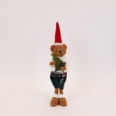 OSO DE PELUCHE CON ÁRBOL, 50CM