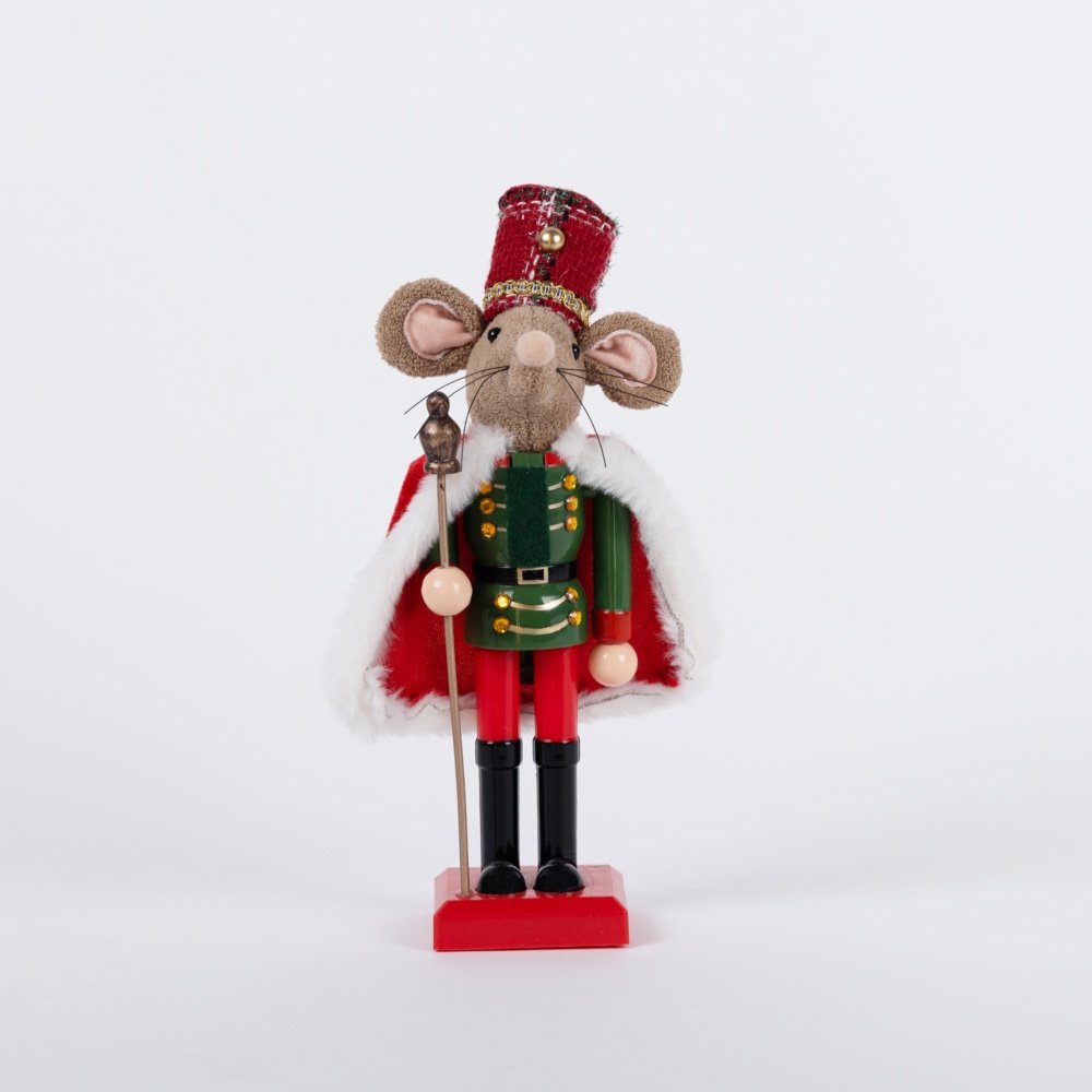 RATÓN CASCANUECES, PLÁSTICO, 10X28CM