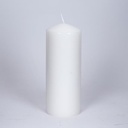 VELA BLANCO 7X18CM