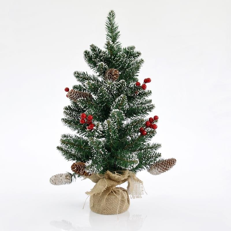 ÁRBOL 60CM, 70 PUNTAS (PUNTAS ANCHO 6CM), VERDE COLOR
