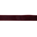 TERCIOPELO OSCURO BURDEOS CINTA, 914X2.5CM