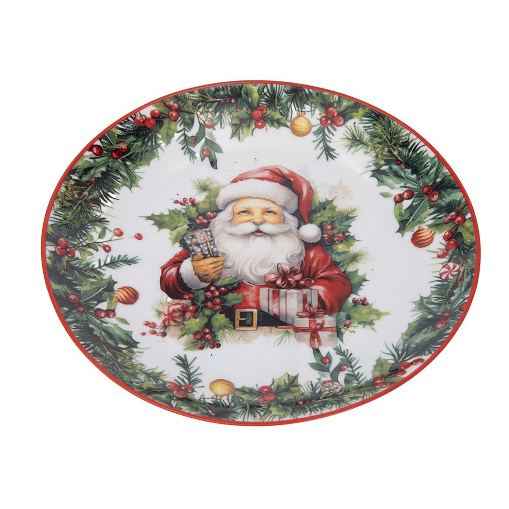 BANDEJA CON PAPÁ NOEL, JUEGO 2UDS, 20.30∅
