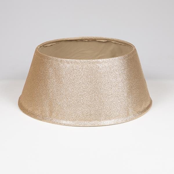 FIJO TIPO FALDA PARA ÁRBOL, DORADO, Ø65X25CM
