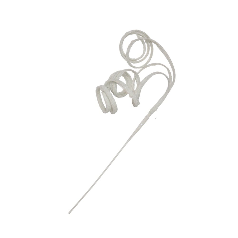 TRIPLE SERPENTEANTE RAMA, BLANCO, 87CM