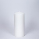 VELA BLANCO 8X18CM