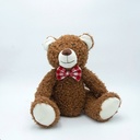 OSO DE PELUCHE SENTADO, MARRÓN, 31CM