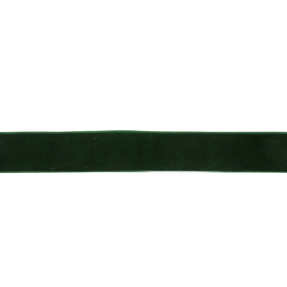 TERCIOPELO OSCURO VERDE CINTA, 914X2.5CM
