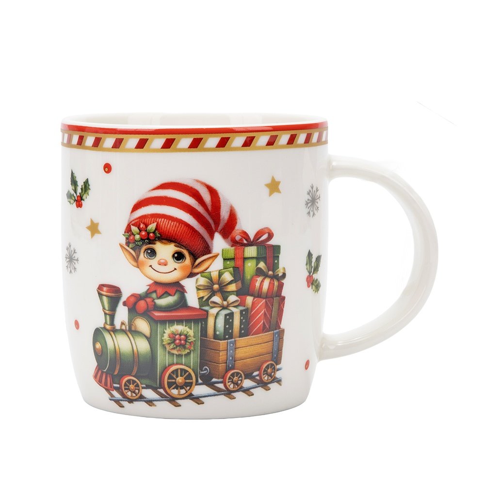 TAZA CON ELFO, 350ML