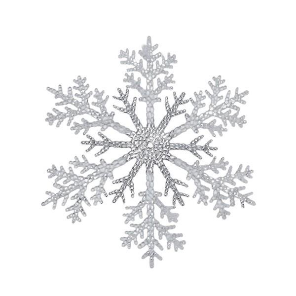 TRANSPARENTE COPO DE NIEVE, ACRÍLICO, 25CM