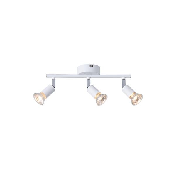 FOCO ORIENTABLE METAL 3 LUCES 3XGU10 MÁX. 7W 300X80X125mm ARTE ILLUMINA VORRAS