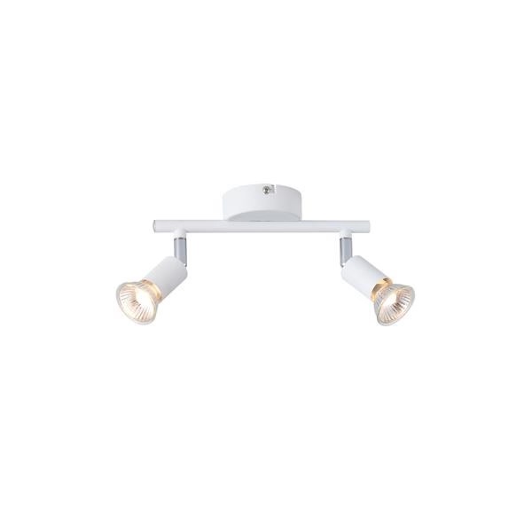 FOCO DOBLE METALIZADO 2xGU10 MÁX. 7W 220x80x125mm ARTE ILLUMINA VORRAS