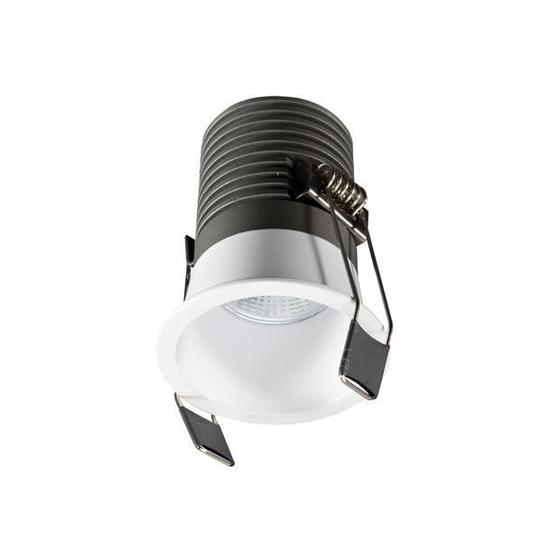 DOWNLIGHT EMPOTRABLE 5W Ø40mm BLANCO 