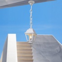 LÁMPARA COLGANTE DE EXTERIOR CUADRADA FUMAGALLI SICHEM MARY 180x780mm E27