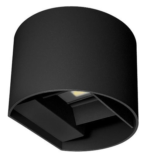 APLIQUE ALUMINIO CUBO 10W 3CCT 135x120x100mm CON DIFUSOR DE CRISTAL ARTE ILLUMINIA