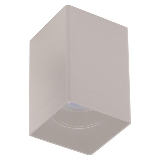 [145-25025] BASE DE TECHO "BASIS K" PLASTIK  GU10 80x80x125 BLANCO (OLD REF. E.145-25015)