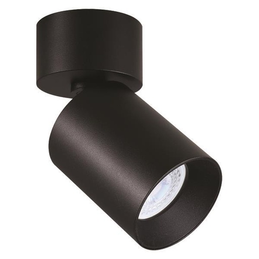 [145-25018] BASE TECHO "CEILING SPOT LIGHT" GU10 Ø70X160 NEGRO
