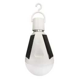 BOMBILLA LED SMD 7W A70 E27 CON PANELES SOLARES INTEGRADOS