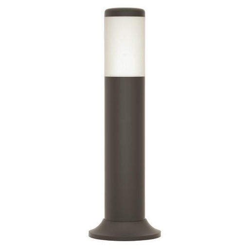 [145-20625] COLUMNA LUZ PISO REDONDO E27 Ø91x160x700 IP54 NEGRO