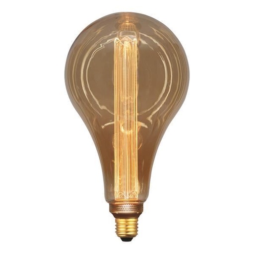 [147-81832] BOMBILLA LED PERA P165 3,5W Ε27 2000K 220-240V ORO CRISTAL REGULABLE EUROLAMP