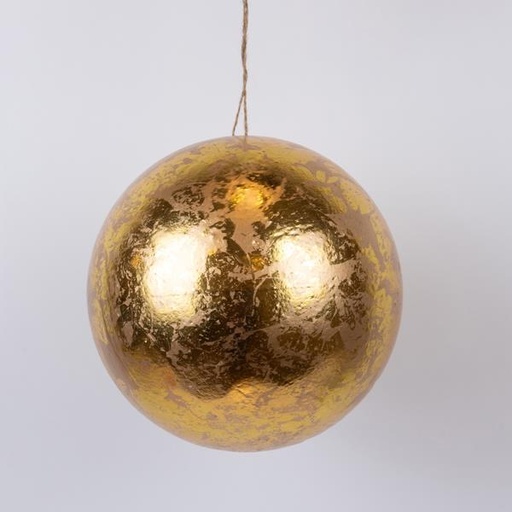 [600-46123] BOLA ORO METALIZADO 30cm