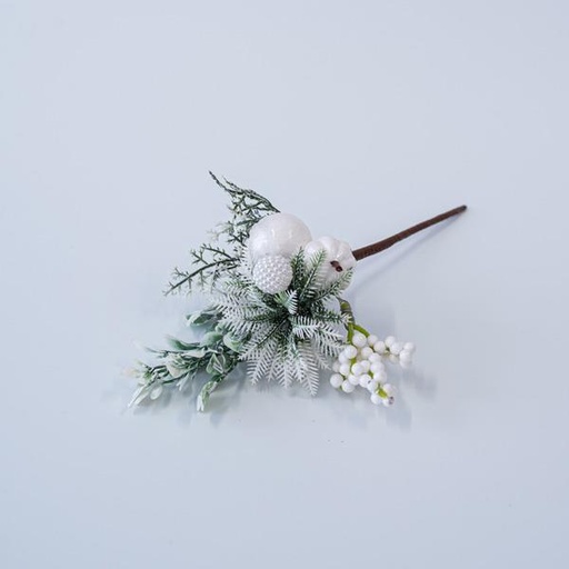 [600-45714] PICADORA, CON ADORNOS BLANCOS, 23cm