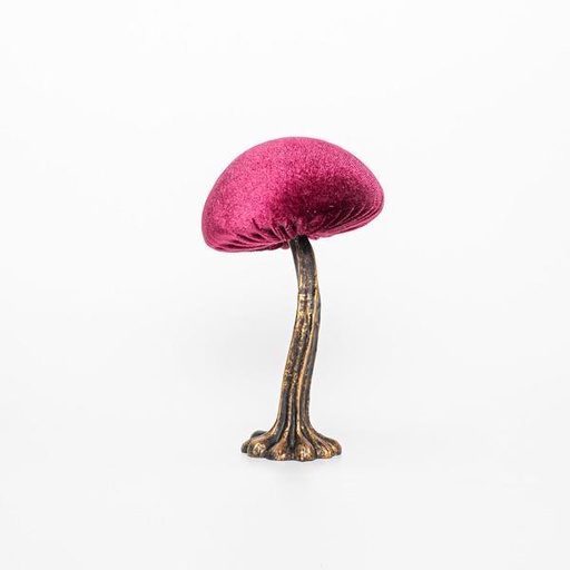 [600-45545] SETAS DE TERCIOPELO, BURDEOS, 7,5x10,5cm