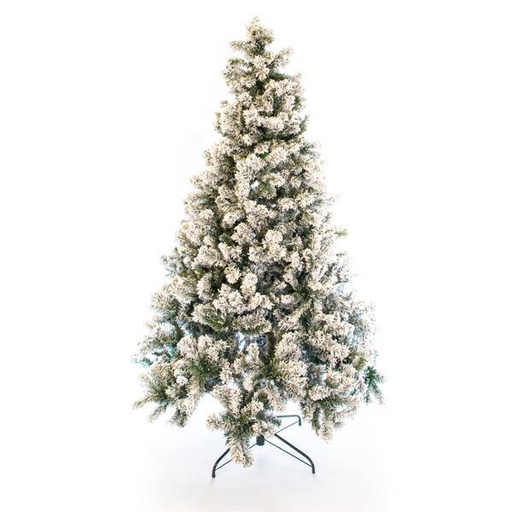 [600-30058] ABETO DE PVC NEVADO, EDIMBURGO, 180 cm