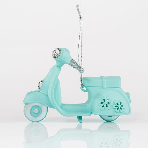 [600-44665] VESPA ACRÍLICO, AZUL CLARO, 12x9cm