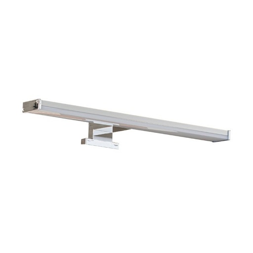[145-21506] APLIQUE "NERO" PARA BAÑO 8W 4000K 400x106x42 IP44 NICKEL ARTE ILLUMINA