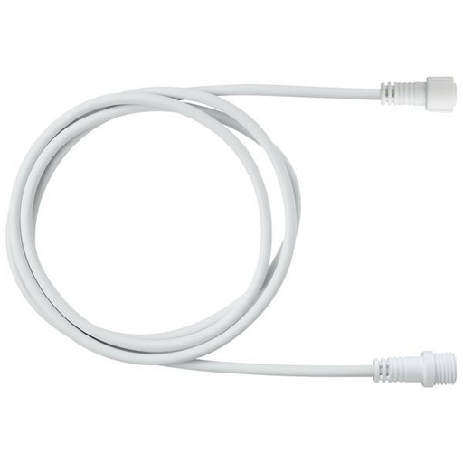 [600-11969] BRICOLAJE, HILO CAUCHO BLANCO CON CONECTOR 3m, IP65