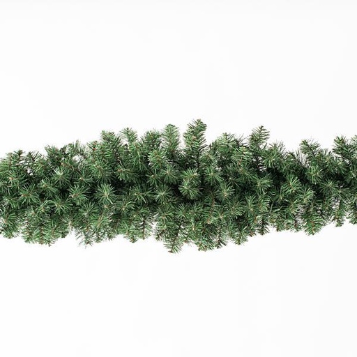 [600-30341] GUIRNALDA RAMIFICADA LAZO 300X40CM, 460 PUNTAS (ANCHO PUNTAS 8CM), COLOR VERDE