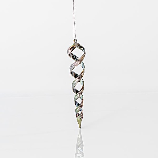 [600-45144] CARÁMBANO, GRIS, SET 6PZS, 3,3x17,5cm