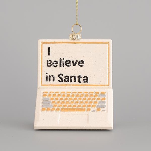 [600-44908] ADORNO PORTÁTIL, BLANCO-ORO, 11,5x8cm